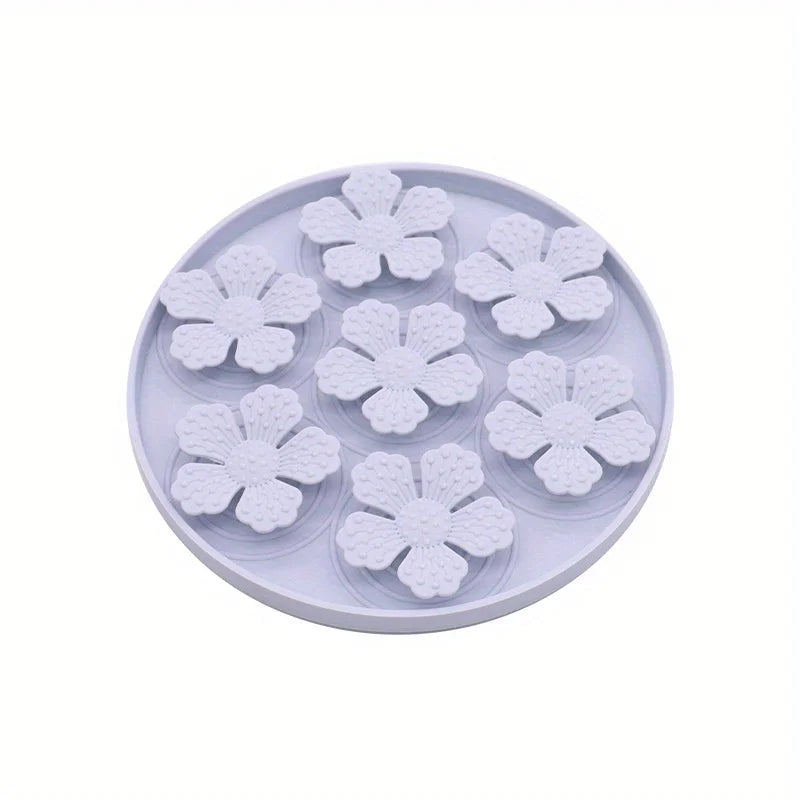 Paw Care USA pet slow feeding bowl for dogs with flower-shaped slow feeders to reduce eating speed